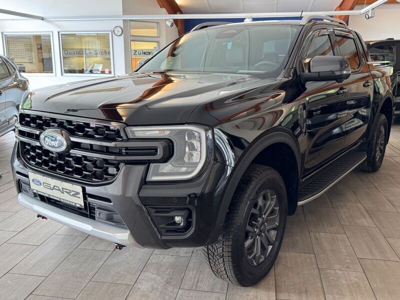 Agate black metallic Gebraucht 2024 Ford Ranger Wildtrack Abholung | 47.990 € (Fairer Preis) - Bild 1/4