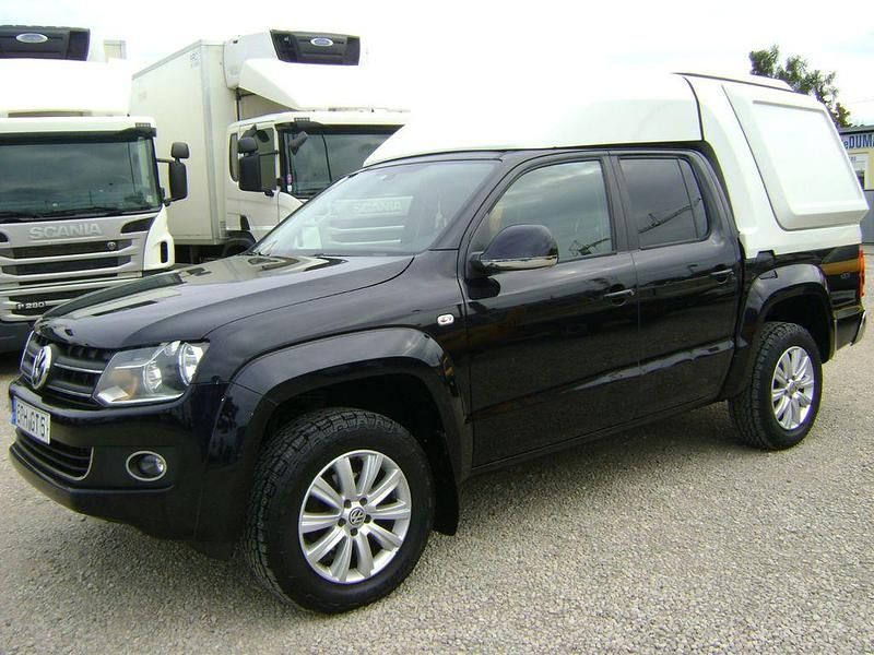 Schwarz Gebraucht 2014 VW Amarok Highline Abholung | 13.950 € (Guter Preis) - Bild 1/4