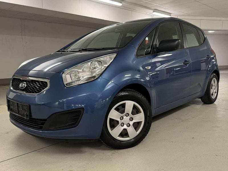 Gebraucht Kia Venga Attract 90 PS (66 kW) 2012 Blau Kleinwagen