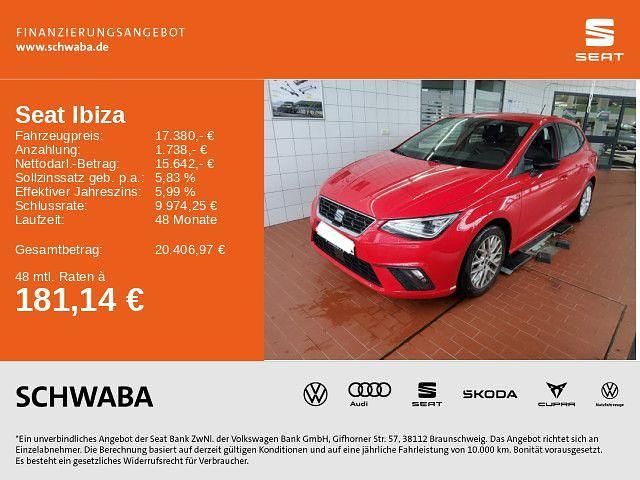 Rot Gebraucht 2023 Seat Ibiza FR Kleinwagen | 17.380 € (Guter Preis) - Bild 1/4