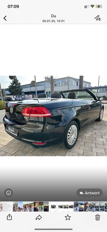 Schwarz Gebraucht 2013 VW Eos Cabrio | 11.000 € (Fairer Preis) - Bild 1/4