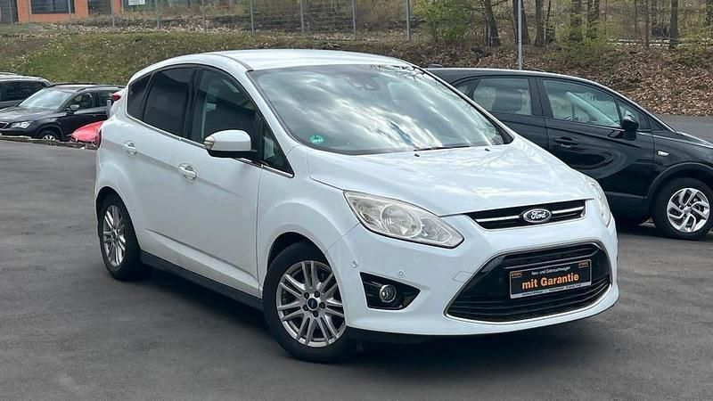 Gebraucht Ford C-MAX Titanium 163 PS (119 kW) 2014 Weiß Van / Kleinbus