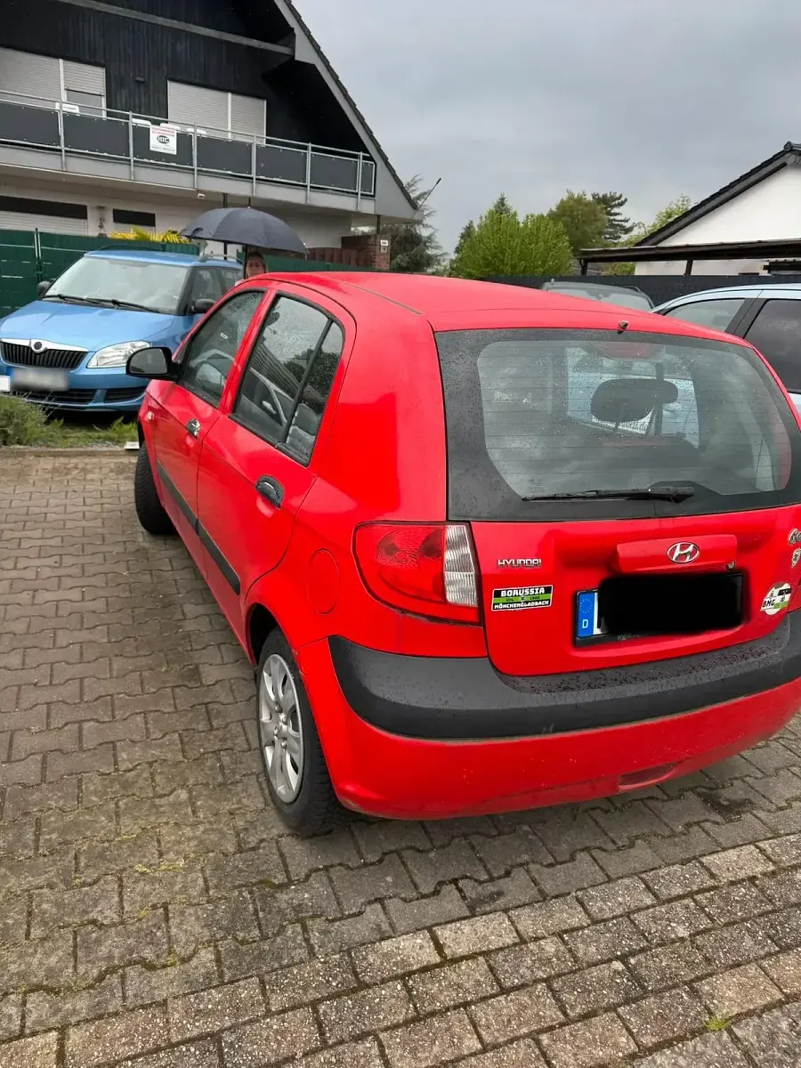 Gebraucht Hyundai Getz 67 PS (49 kW) 2007 Rot Kleinwagen