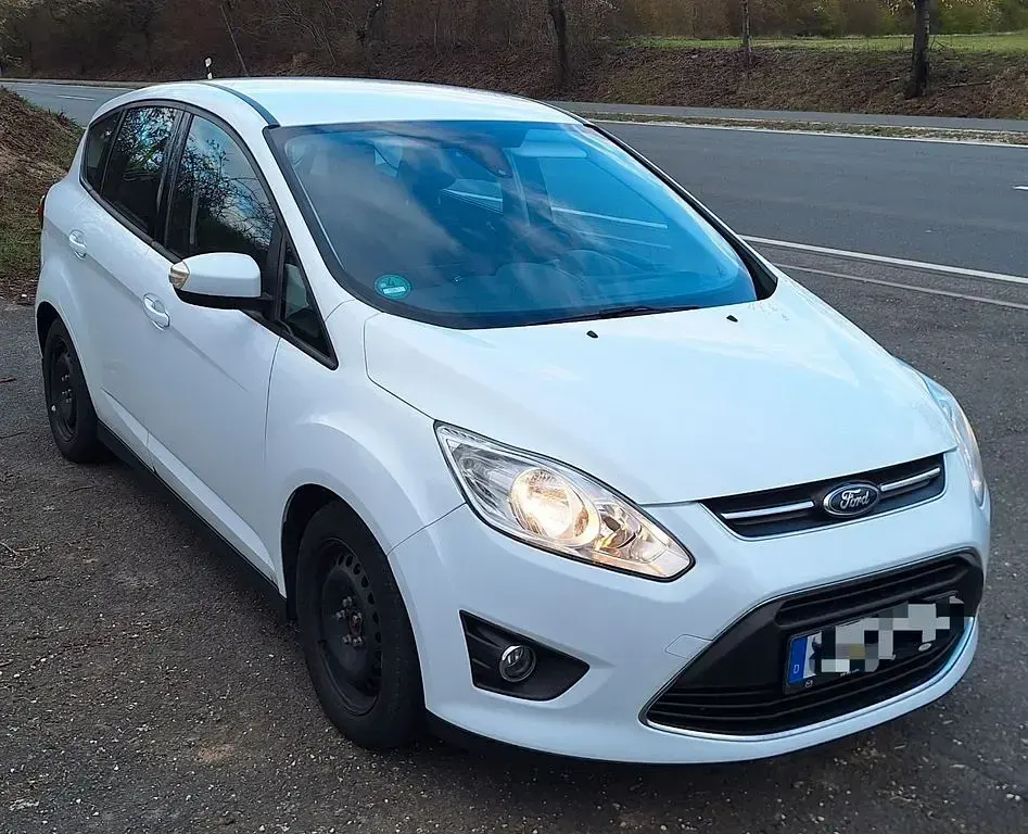 Gebraucht Ford C-MAX Trend 125 PS (91 kW) 2015 Weiß Van / Kleinbus