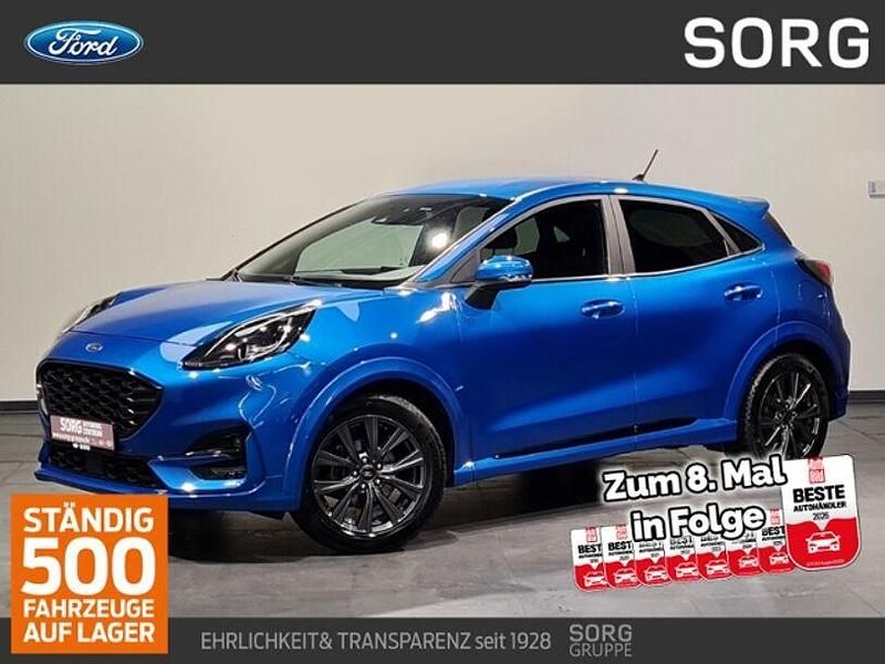 Gebraucht Ford Puma ST-Line 125 PS (91 kW) 2021 Blau, desert island blue metallic SUV