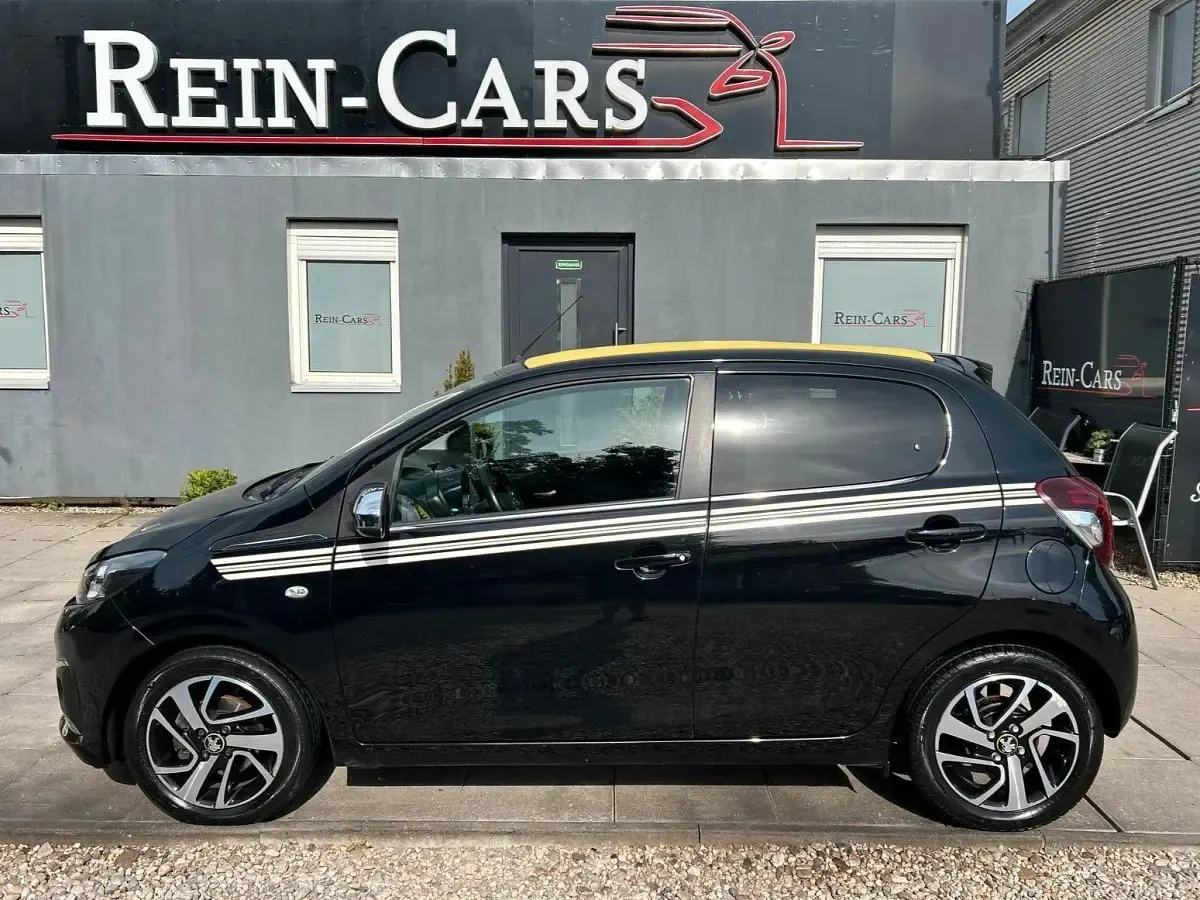 Gebraucht Peugeot 108 Top! Collection 72 PS (52 kW) 2019 Schwarz Kleinwagen