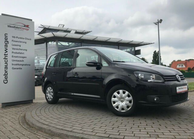 Gebraucht VW Touran 105 PS (77 kW) 2015 Schwarz Van / Kleinbus