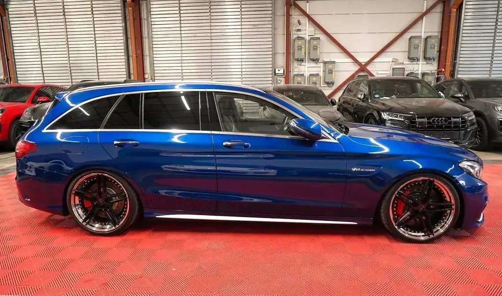 Gebraucht Mercedes C63S AMG AMG 510 PS (375 kW) 2015 Blau Limousine