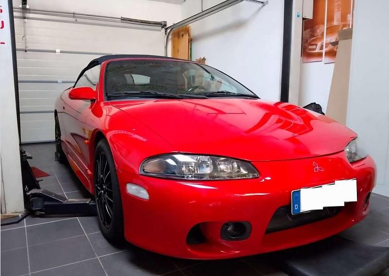 Gebraucht Mitsubishi Eclipse 213 PS (156 kW) 1998 Rot Cabrio