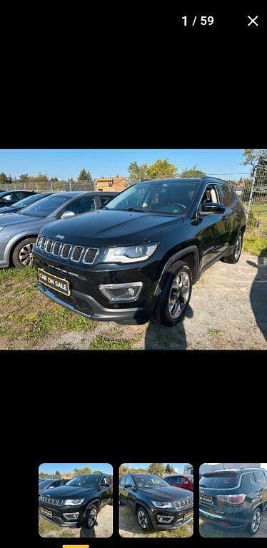 Schwarz Gebraucht 2019 Jeep Compass SUV | 16.999 € (Guter Preis) - Bild 1/4