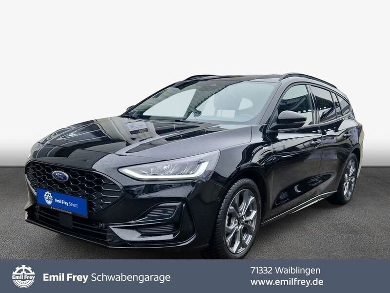 Agate black metallic Gebraucht 2023 Ford Focus ST-Line X Limousine | 21.890 € (Fairer Preis) - Bild 1/4