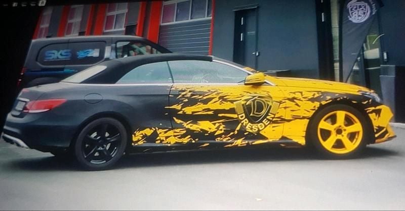 Usata Mercedes E220 170 CV (125 kW) 2017 Nero Cabrio