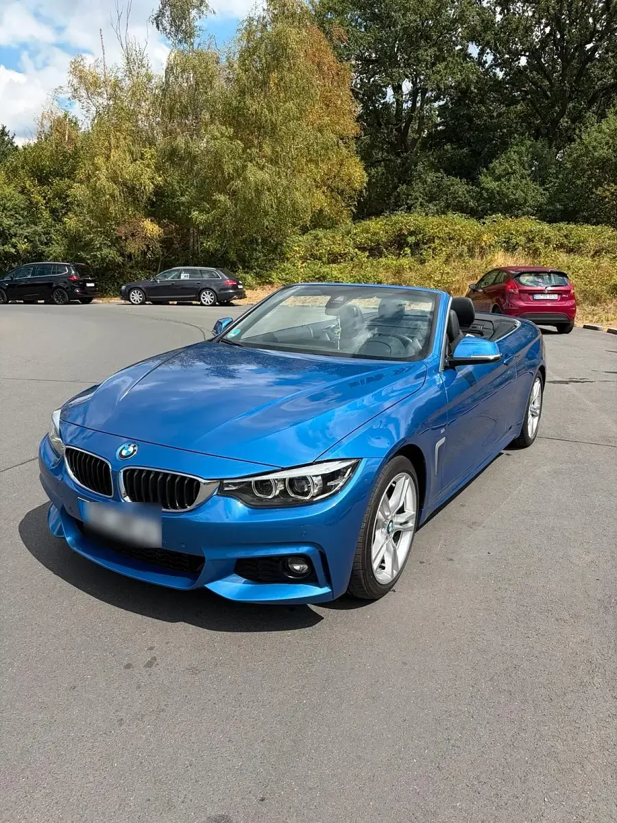Gebraucht BMW 420 Cabriolet M Sport 184 PS (135 kW) 2018 Blau Cabrio
