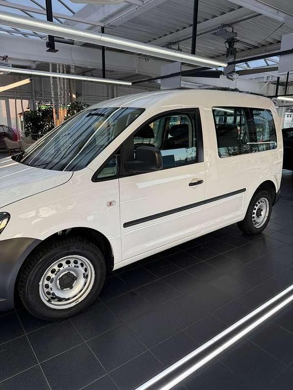 Gebraucht VW Caddy Comfortline 105 PS (77 kW) 2014 Weiß Van / Kleinbus