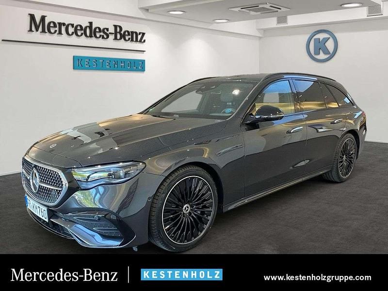 Grau Gebraucht 2025 Mercedes E220 AMG line Limousine | 68.550 € - Bild 1/4