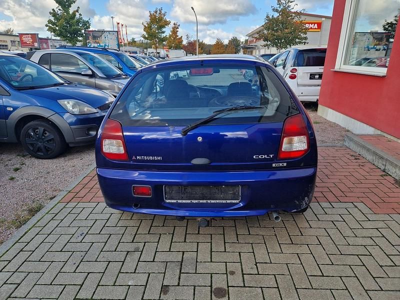 Gebraucht Mitsubishi Colt 75 PS (55 kW) 1999 Blau Kleinwagen
