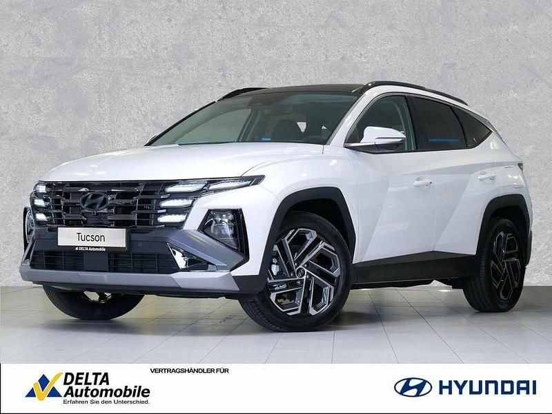 Atlas white / sol Neu 2025 Hyundai Tucson Prime SUV | 41.480 € (Guter Preis) - Bild 1/4
