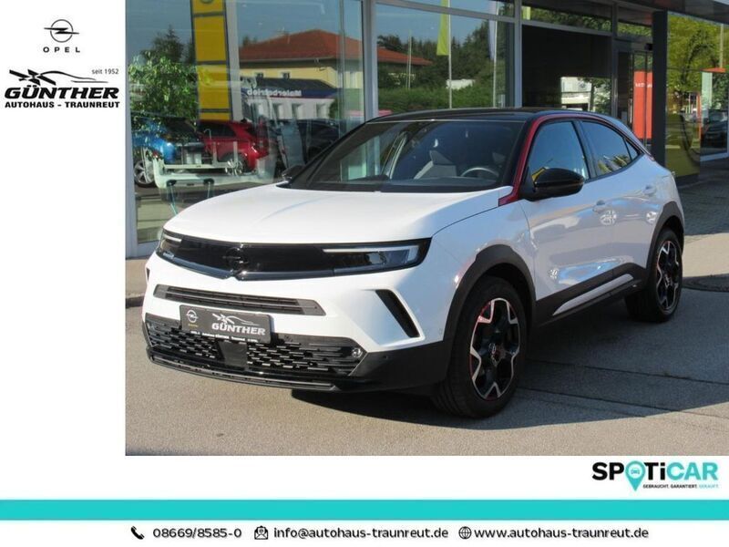 Jade weiss/arktis weiss Gebraucht 2023 Opel Mokka GS Line SUV | 19.590 € (Fairer Preis) - Bild 1/4