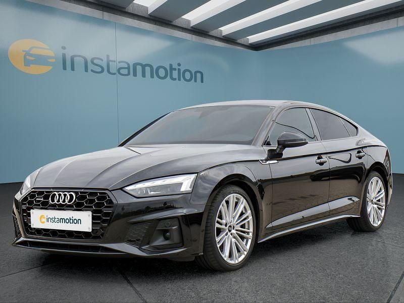 Schwarz Gebraucht 2022 Audi A5 Coupé | 42.399 € (Teuer) - Bild 1/4