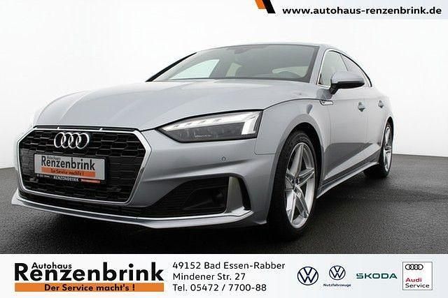 Gebraucht Audi A5 Sportback Advanced 204 PS (150 kW) 2022 Florettsilber metallic (metallic) Kleinwagen