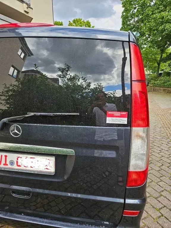 Gebraucht Mercedes Viano 150 PS (110 kW) 2004 Schwarz Van / Kleinbus
