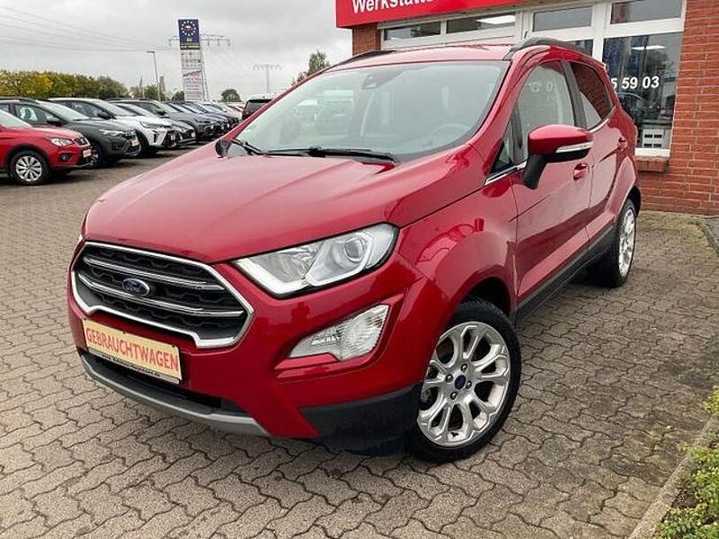 Rot Gebraucht 2021 Ford Ecosport Titanium SUV | 16.990 € (Fairer Preis) - Bild 1/4