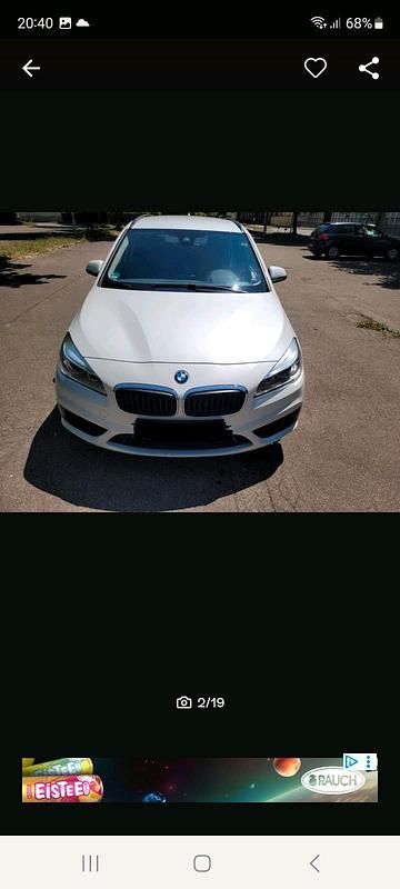 Weiß Gebraucht 2016 BMW 218 Van / Kleinbus | 9.000 € (Fairer Preis) - Bild 1/4