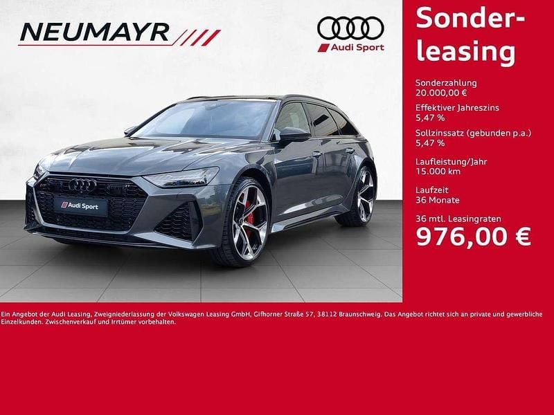 Daytonagrau perleffekt Gebraucht 2024 Audi RS6 Performance Kombi | 139.900 € (Fairer Preis) - Bild 1/4