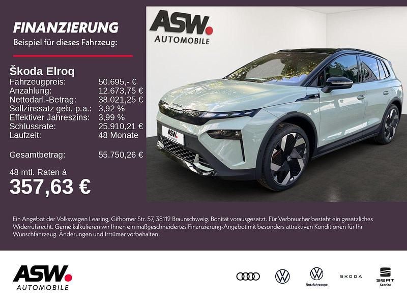 Grün Neu 2025 Skoda Elroq First Edition SUV | 50.695 € (Fairer Preis) - Bild 1/4
