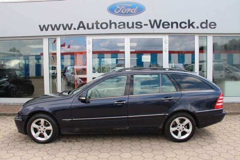 Blau Gebraucht 2005 Mercedes C220 Elegance Kombi | 1.997 € (Guter Preis) - Bild 1/4