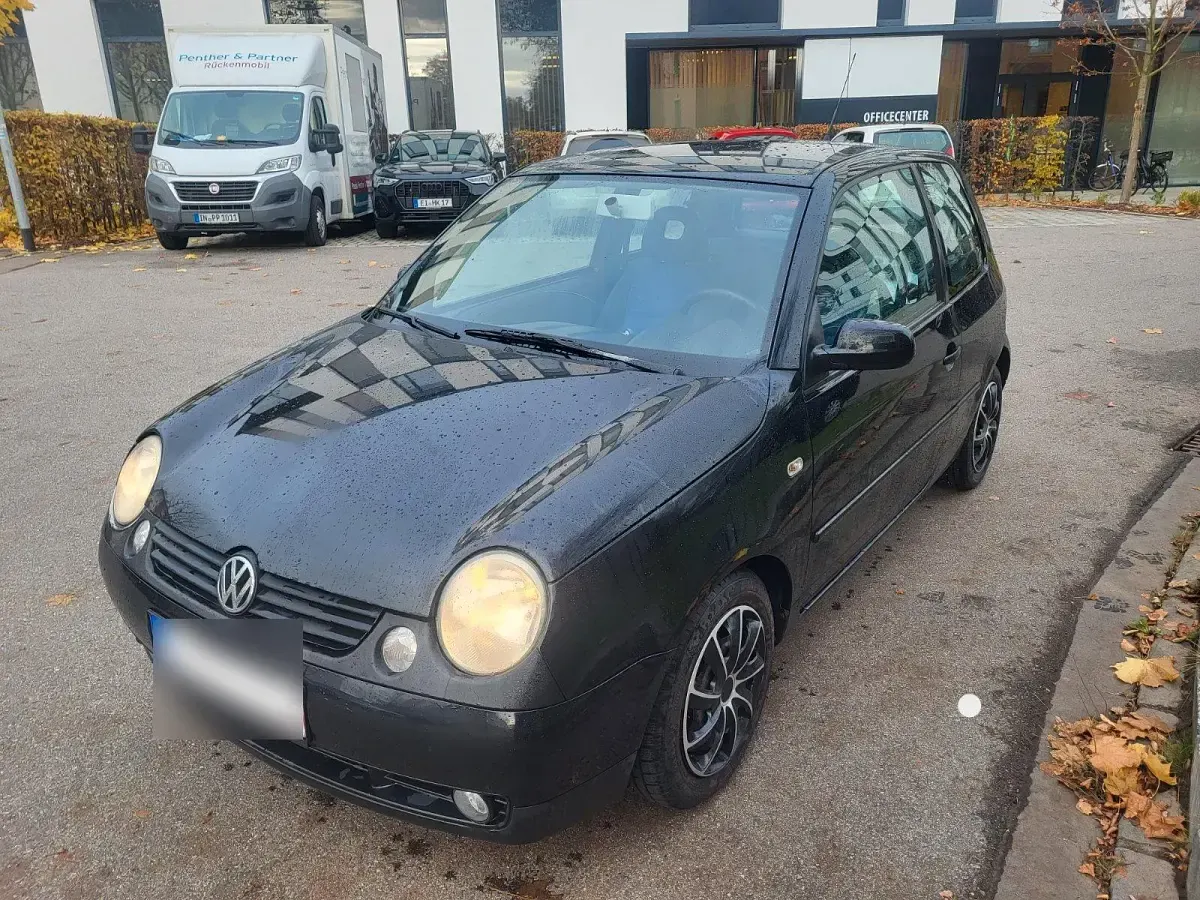 Gebraucht VW Lupo Basis 75 PS (55 kW) 2001 Schwarz Kleinwagen
