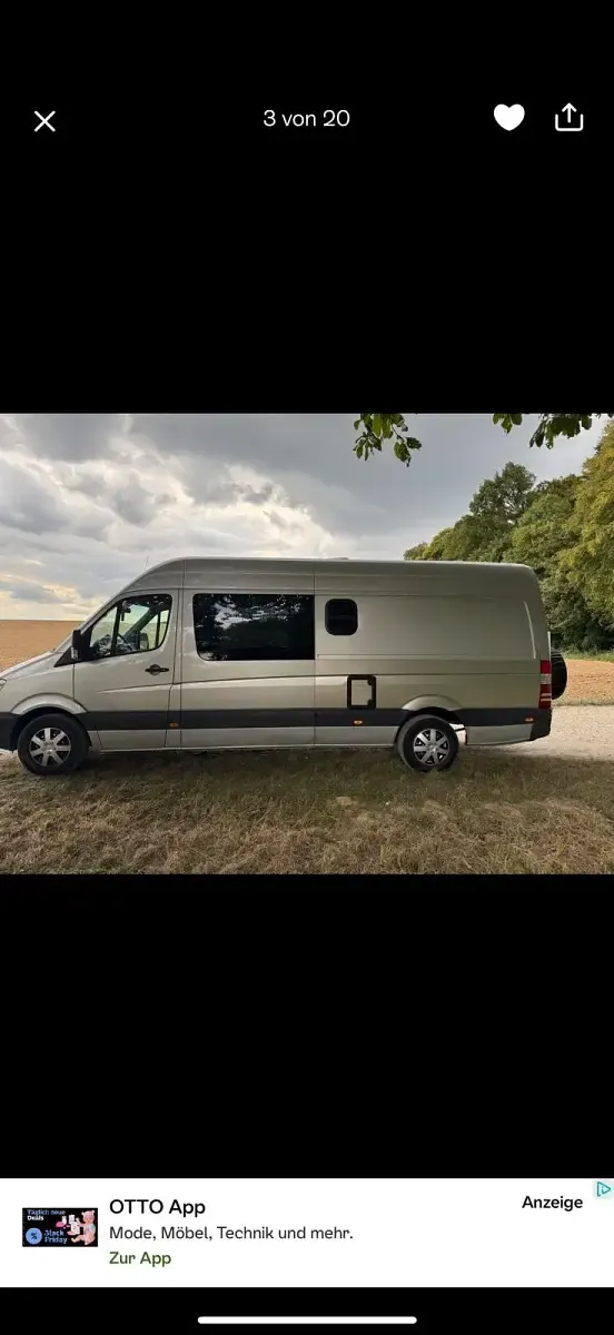Gebraucht Mercedes Sprinter 150 PS (110 kW) 2006 Silber Van