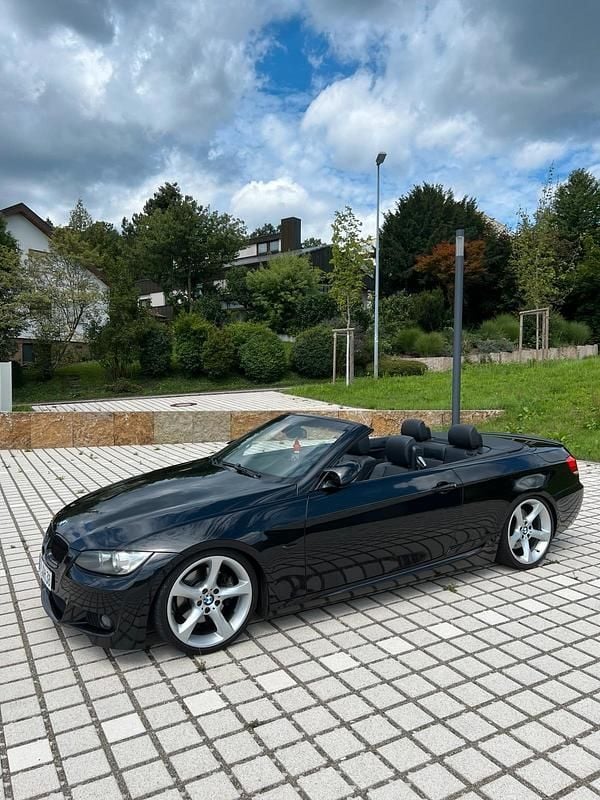 Schwarz Gebraucht 2008 BMW 325 Cabriolet M Sport Cabrio | 7.799 € (Teuer) - Bild 1/4