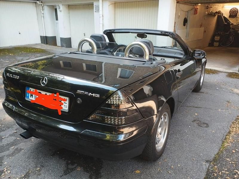 Schwarz Gebraucht 1997 Mercedes SLK200 Cabrio | 3.000 € (Guter Preis) - Bild 1/4