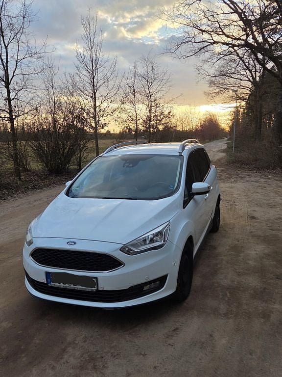 Gebraucht Ford Grand C-Max Titanium 150 PS (110 kW) 2016 Weiß Van / Kleinbus
