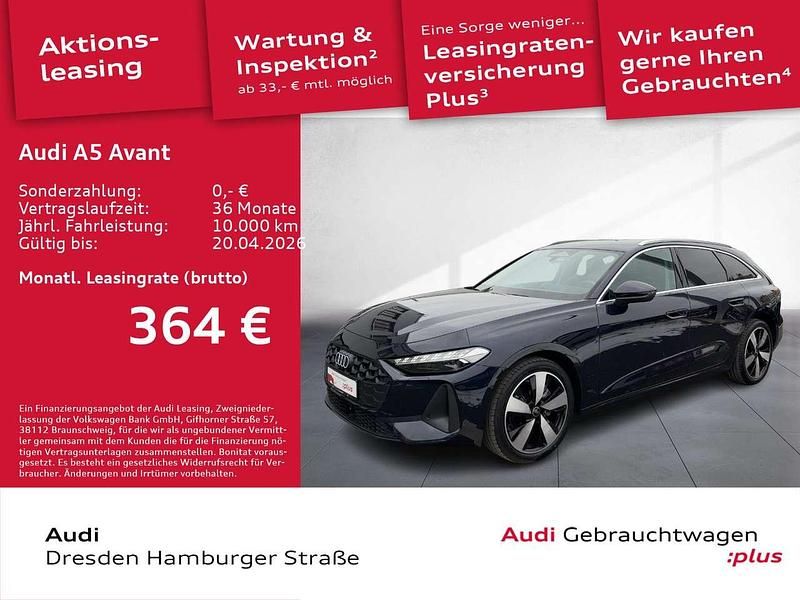 Gebraucht Audi A5 Performance 204 PS (150 kW) 2025 Firmamentblau metallic Kombi