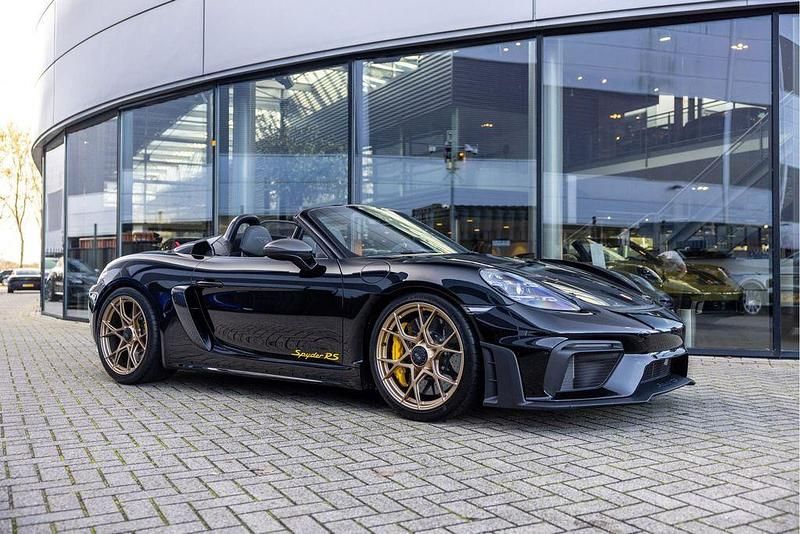 Schwarz Neu 2025 Porsche 718 Spyder Cabrio | 192.326 € - Bild 1/4