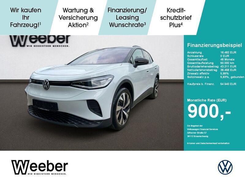 Weiß Neu 2024 VW ID.4 Pro SUV | 54.940 € (Teuer) - Bild 1/2