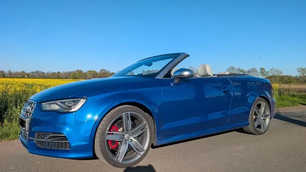 Gebraucht Audi S3 Cabriolet Comfort 300 PS (220 kW) 2015 Blau Cabrio