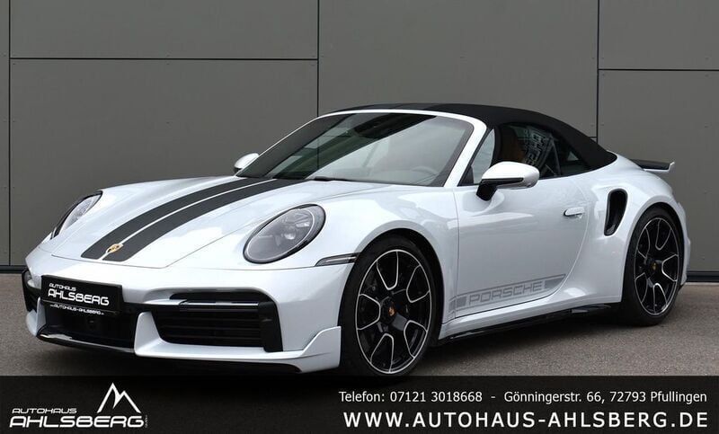 Eisgrau Gebraucht 2024 Porsche 911 Turbo S Cabriolet Cabrio | 269.992 € (Etwas zu teuer) - Bild 1/4