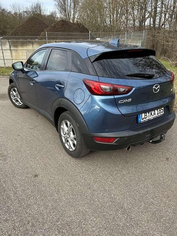 Gebraucht Mazda CX-3 Exclusive 120 PS (88 kW) 2017 Blau SUV