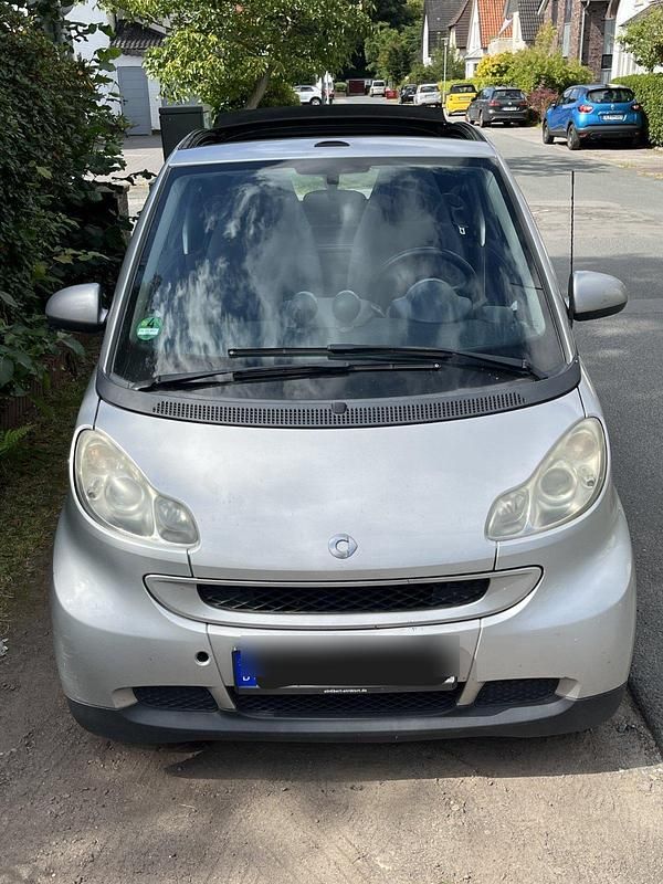 Silber Gebraucht 2008 Smart ForTwo Cabrio Passion Cabrio | 5.500 € (Fairer Preis) - Bild 1/4