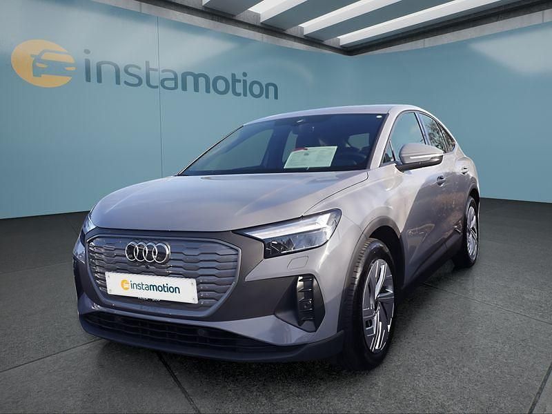 Grau Gebraucht 2022 Audi Q4 Sportback e-tron SUV | 27.440 € (Fairer Preis) - Bild 1/4