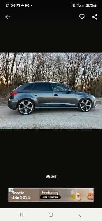 Gebraucht Audi A3 S-Line 116 PS (85 kW) 2018 Grau Limousine