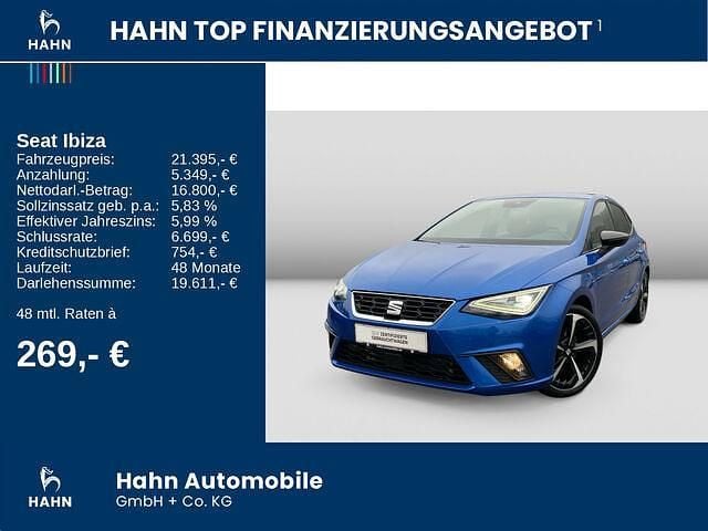 Gebraucht Seat Ibiza FR 150 PS (110 kW) 2024 Saphirblau metallic Limousine