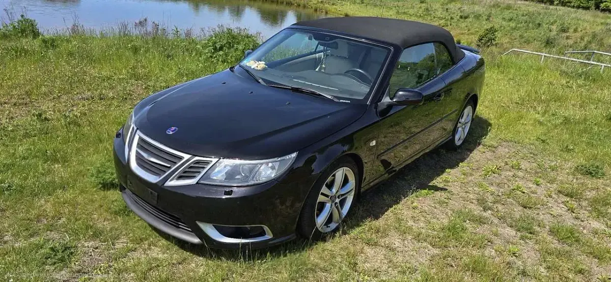 Gebraucht Saab 9-3 Cabriolet Vector 150 PS (110 kW) 2009 Schwarz Cabrio
