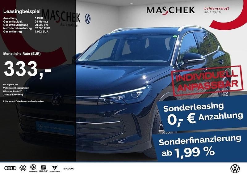 Deep black perleffekt Gebraucht 2024 VW Tiguan Life SUV | 31.210 € (Guter Preis) - Bild 1/4