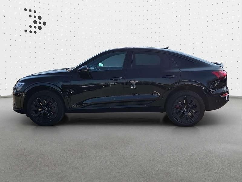 Gebraucht Audi Q8 e-tron S-Line 300 kW (408 PS) 2023 Mythosschwarz metallic SUV