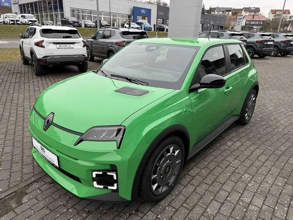 Ny Renault 5 E-Tech Evolution 89 kW (122 HK) 2026 Grøn Hatchback