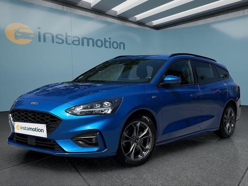 Blau Gebraucht 2021 Ford Focus Kombi | 19.049 € (Guter Preis) - Bild 1/4